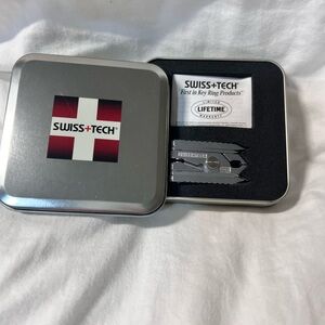 Swiss Tech Silver Key Ring Tool Set